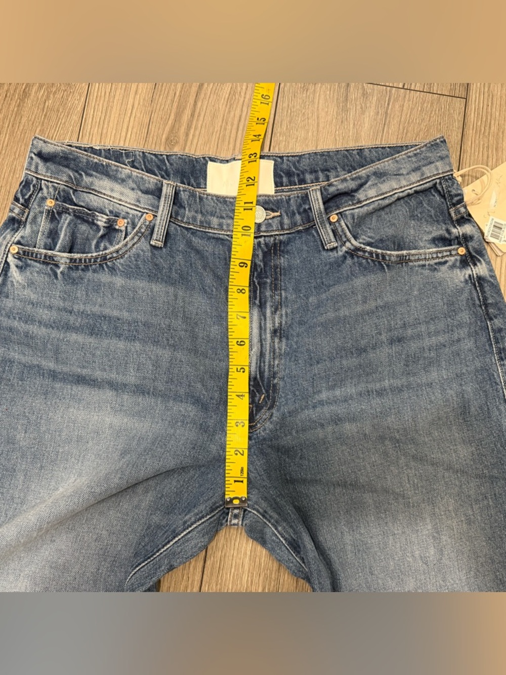 NWT Mother Superior Denim The Dodger Skimp Cuff Jean Music Is The Medium Sz 28 - Picture 11 of 15